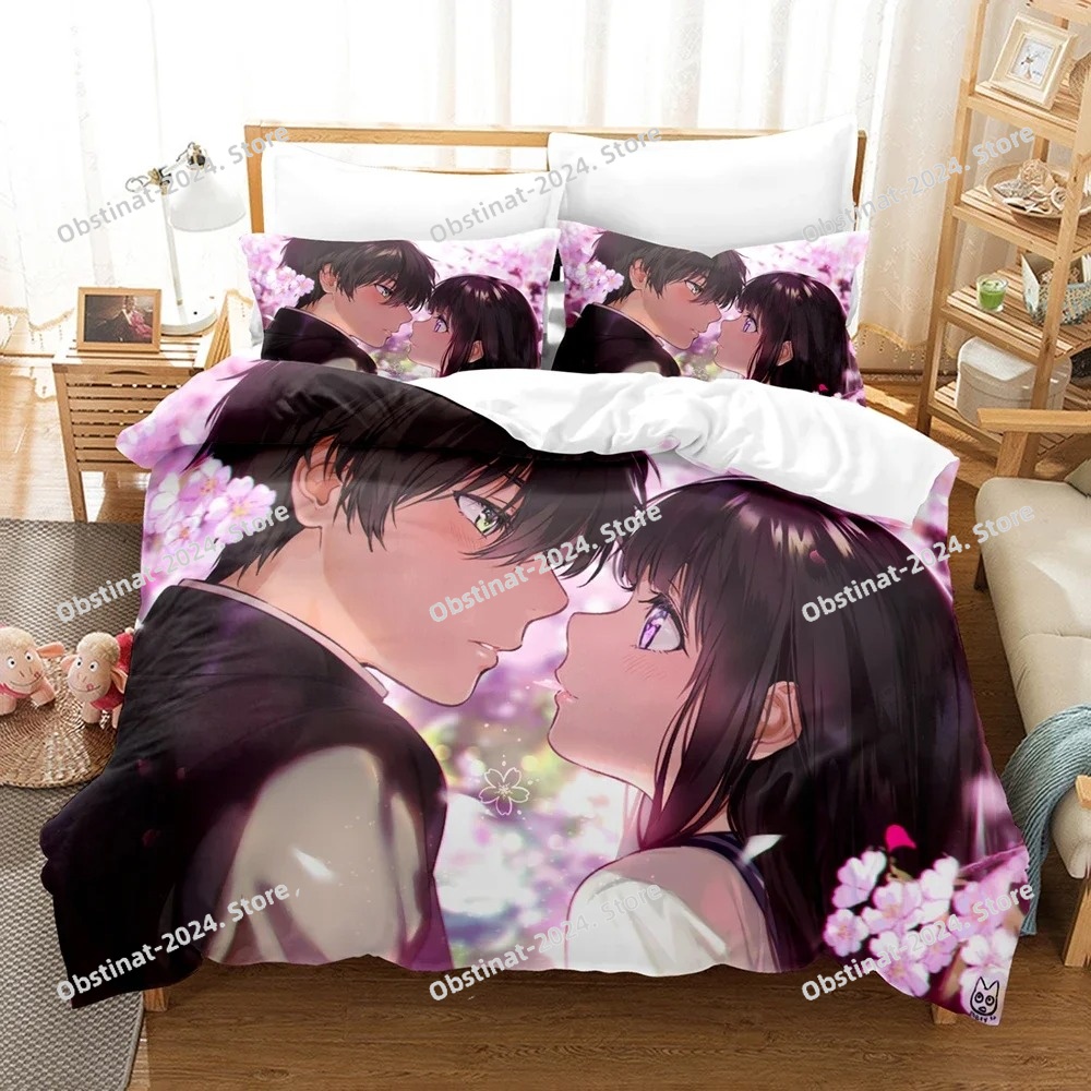 Zestawy pościeli Anime Fruits  – Linen Duvet Cover recenzja i cena