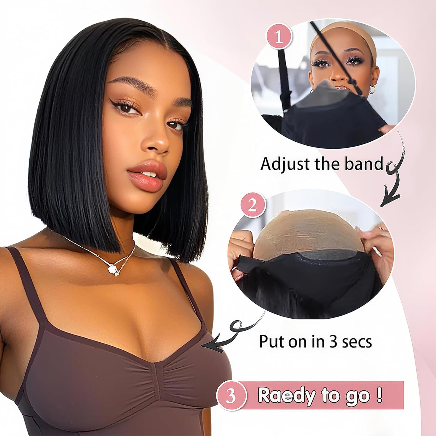 Peruka Smilegirl 5x5 HD Lace S – Luxury Lifestyle Dark recenzja i cena