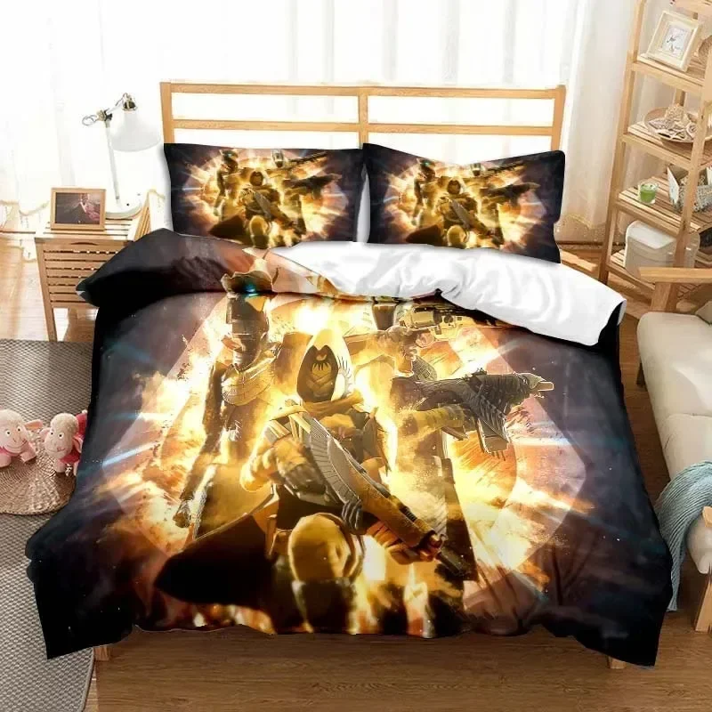Zestaw pościeli z motywem gry  – Linen Duvet Cover recenzja i cena